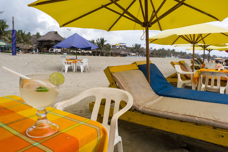 Beach Restaurant Playa Zicatela